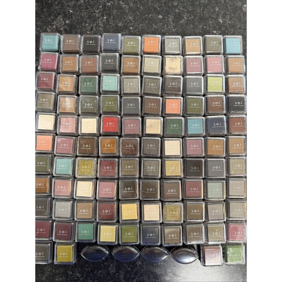 Seidengang Other - 104 S.E.I. Chalk Ink Block Assorted Green Blue Grey NOS‎ Conforms to ASTM D-4236